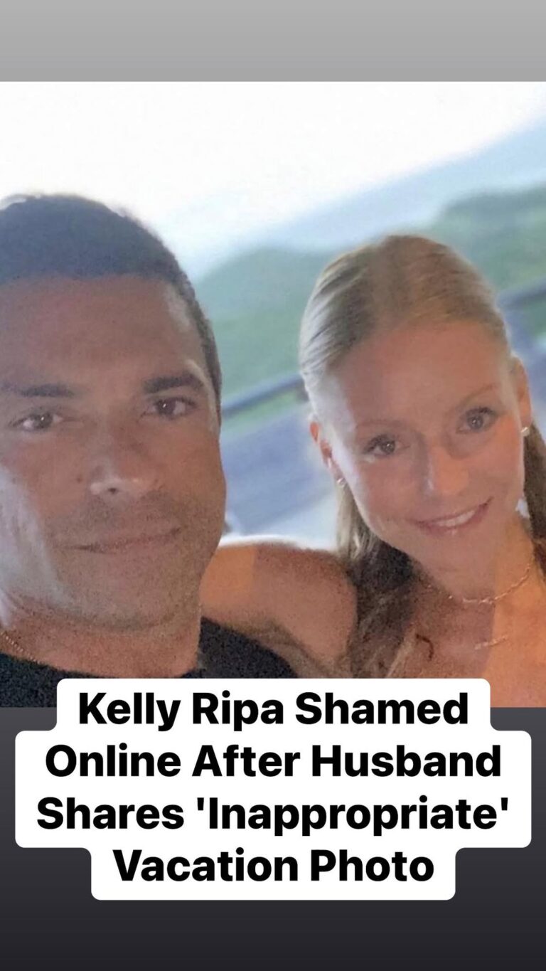 Kelly Ripa Shamed Online After Husband Shares ‘Inappropriate’ Vacation Photo