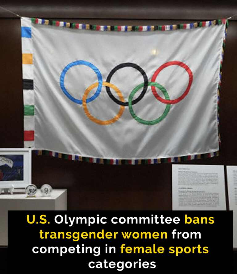 U.S. Olympic committee bans trans athletes