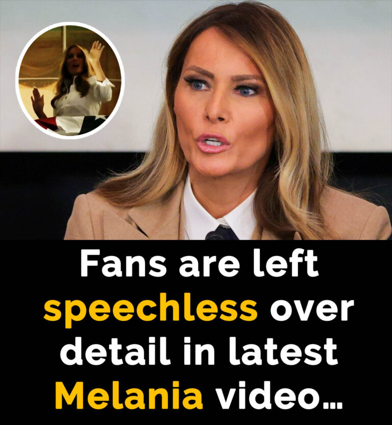 Fans left in shock over Melania’s ‘Trump dance’