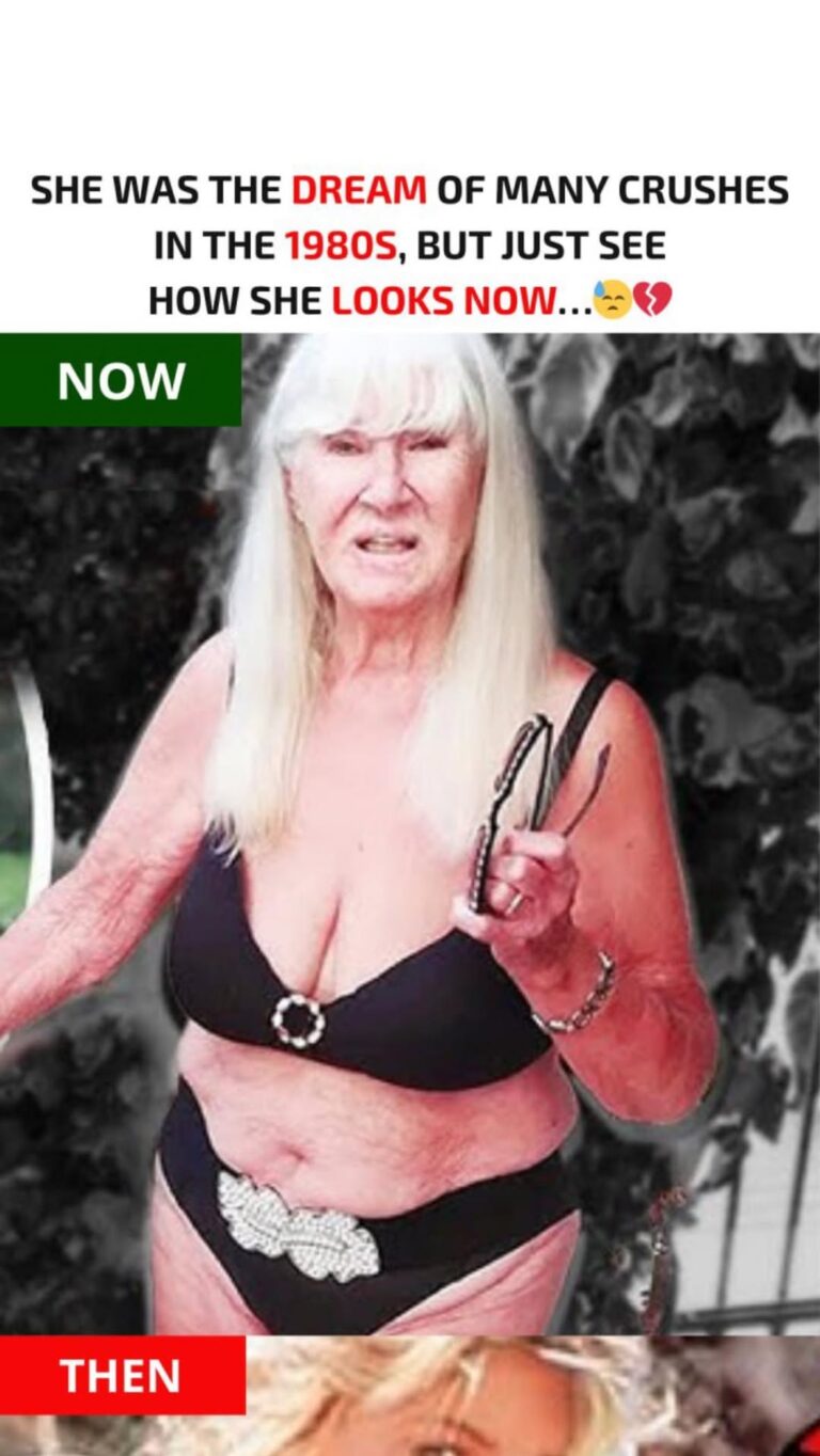 She was the dream of many crushes in the 1980s, but just see how she looks now…😓💔