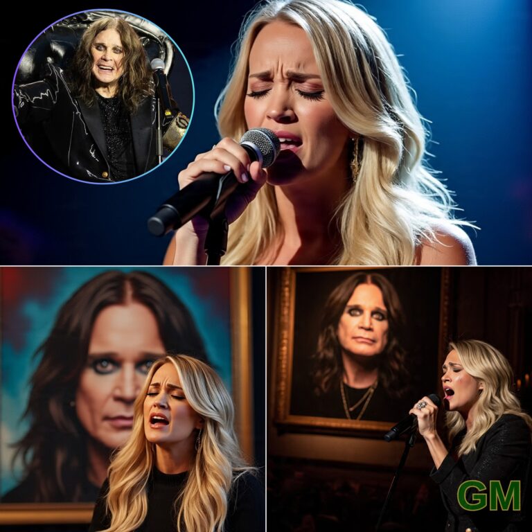 Carrie Underwood’s Tearful Performance to Honor Ozzy Osbourne Leaves Fans in Total Silence