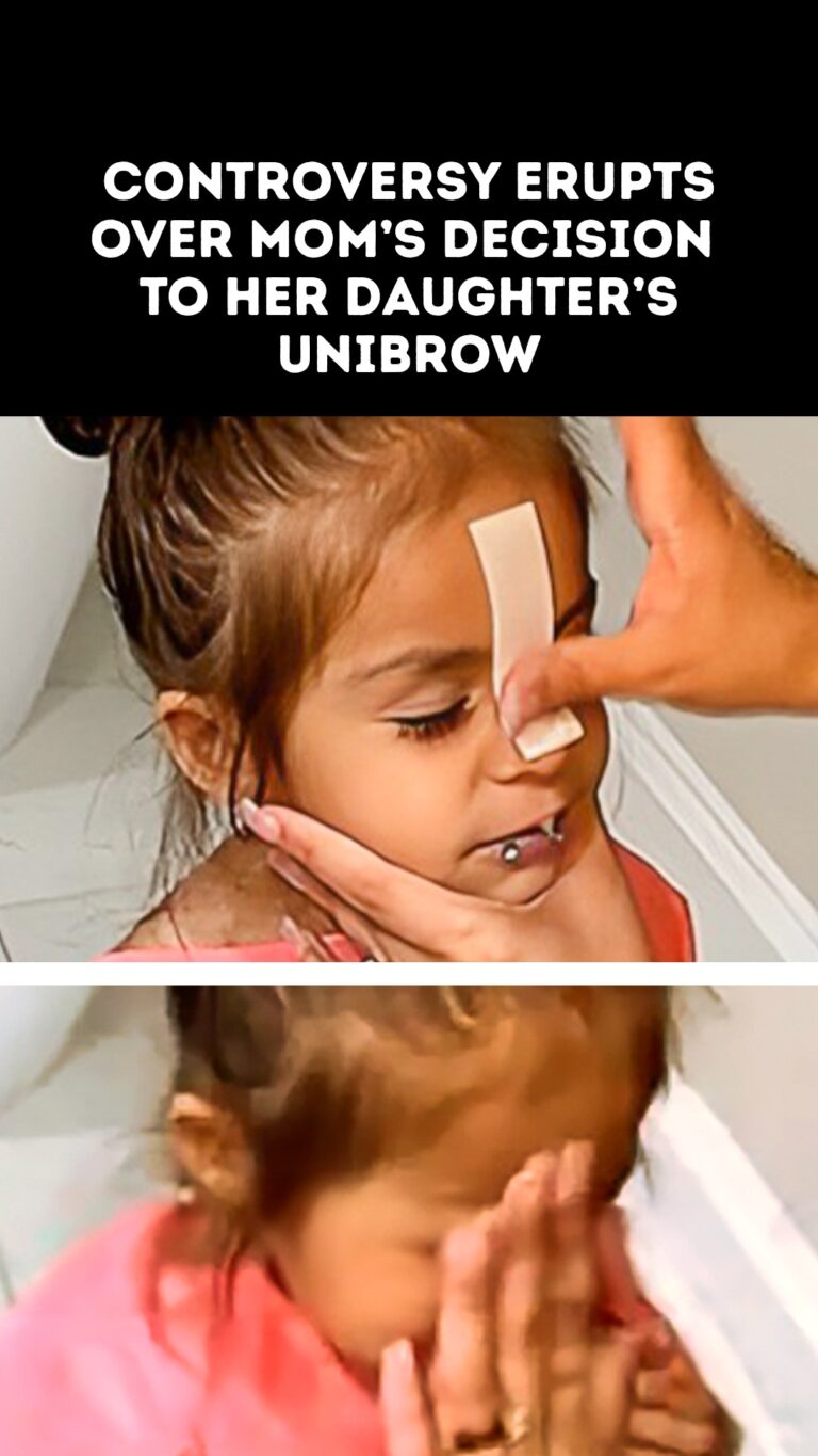 Controversy Erupts Over Mom’s Decision to Her Daughter’s Unibrow
