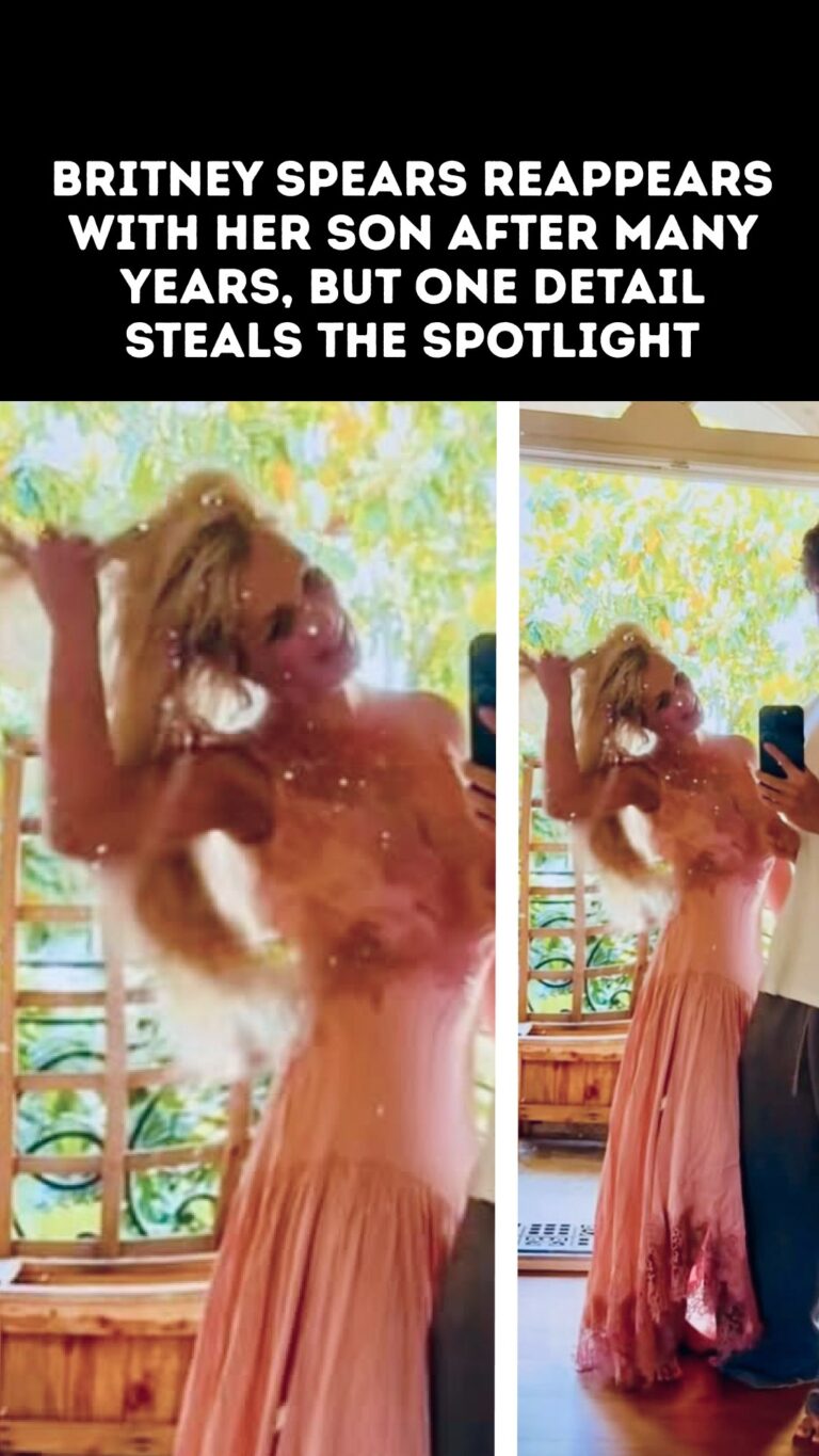 Britney Spears Reappears With Her Son After Many Years, but One Detail Steals the Spotlight