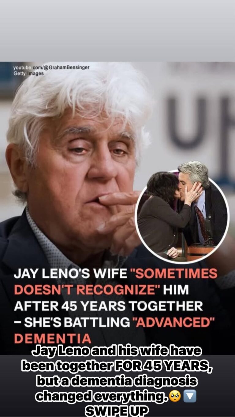 Jay Leno’s Wife ‘Sometimes Does Not Know’ Him After 45 Years Together – She’s Battling ‘Advanced’ Dementia.