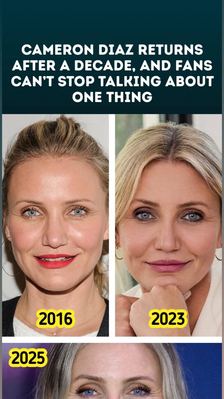 Cameron Diaz Returns After a Decade, and Fans Can’t Stop Talking About One Thing