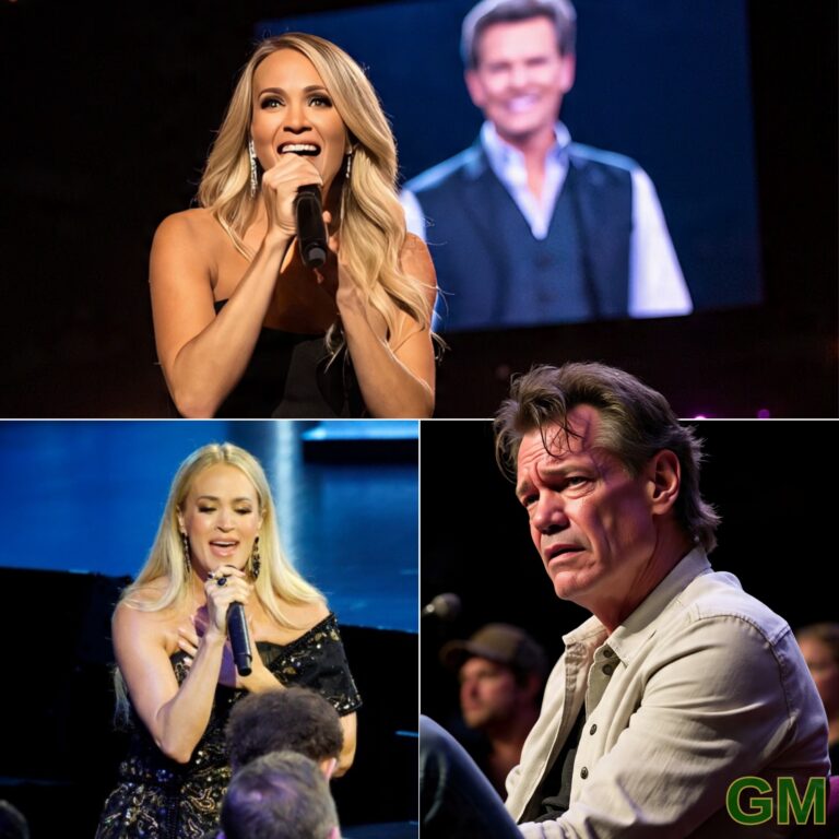 Carrie Underwood took the stage with no dancers, no effects, just a spotlight and a single song that changed everything. She sang Randy Travis’ “I Told You So” not just as a cover, but as a sacred tribute to the man who inspired her entire career. Her voice soared, Randy sat silent, unable to speak since his stroke but clearly overcoming it