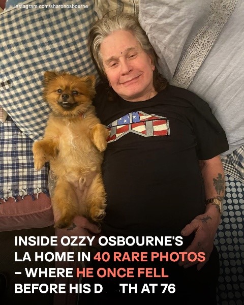 Take a Look at Ozzy Osbourne’s Los Angeles Home — and Learn Why He Didn’t Want to Pass Away on U.S. Soil