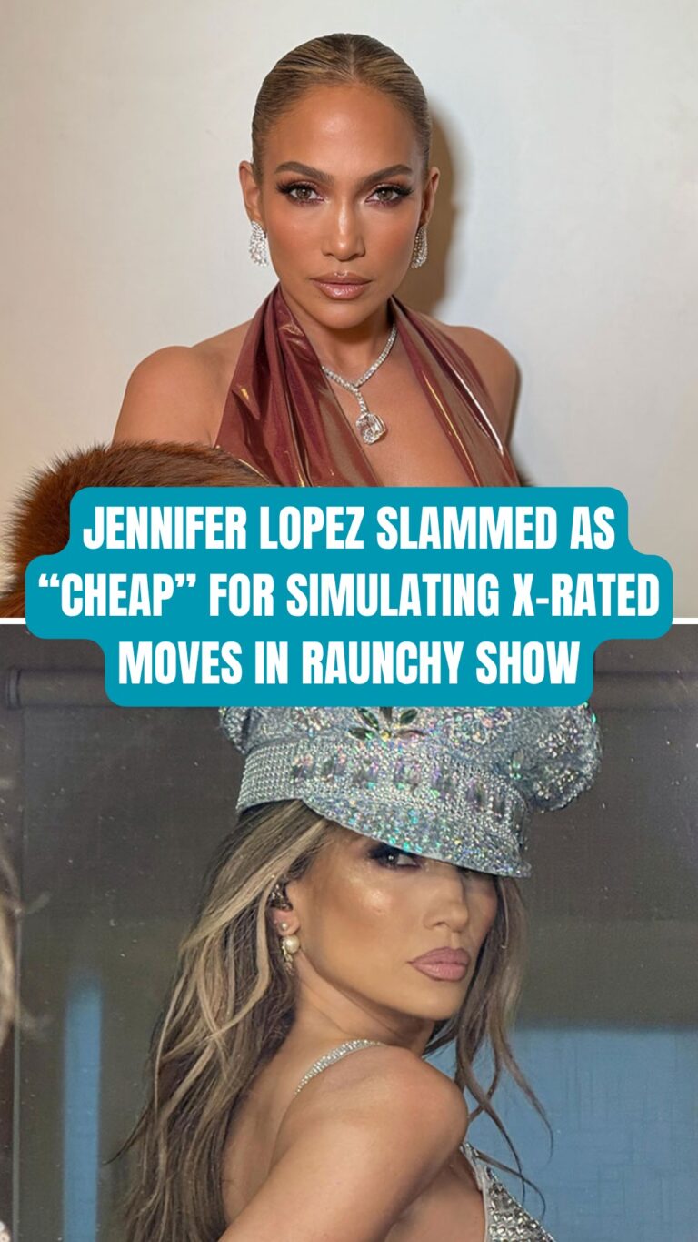 People Are Ruthless After 55-Year-Old Jennifer Lopez Simulates Intimate Acts On Stage