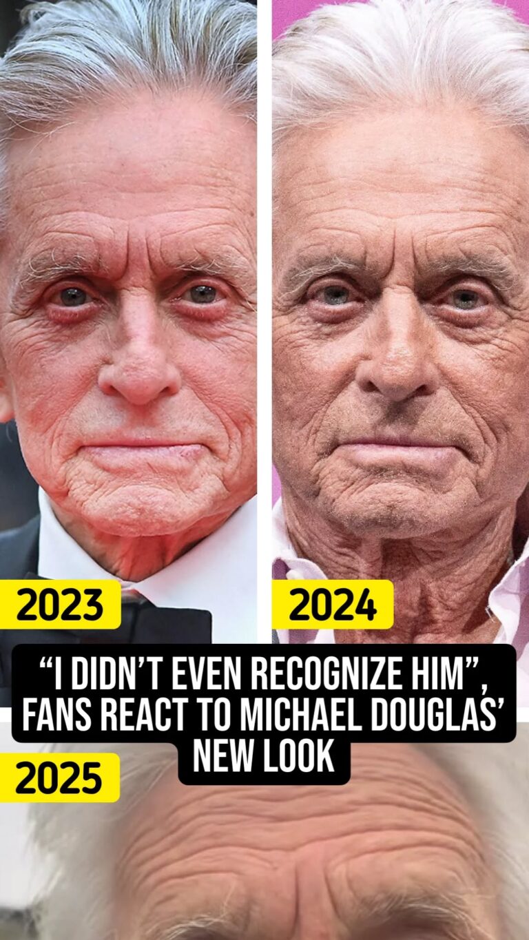 “I Didn’t Even Recognize Him”, Fans React To Michael Douglas’ New Look