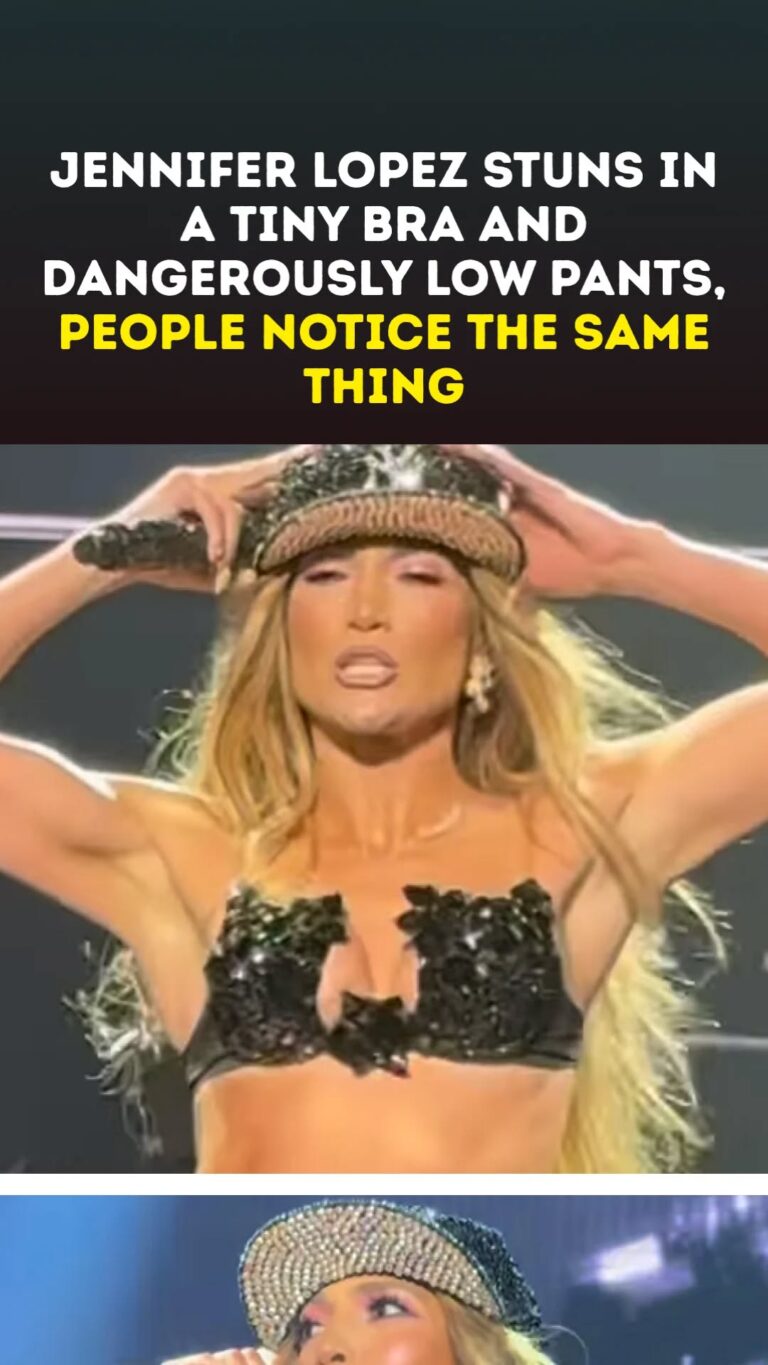 Jennifer Lopez Stuns in a Tiny Bra and Dangerously Low Pants, People Notice the Same Thing
