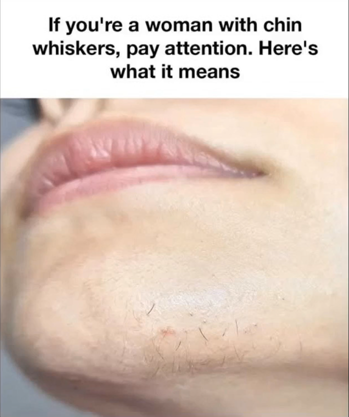 Why Chin Hair Grows: A Scientific Look
