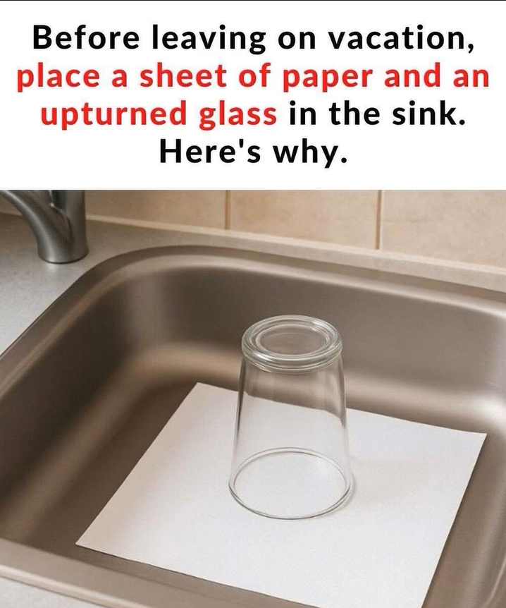 Always Do This at the Sink Before You Leave