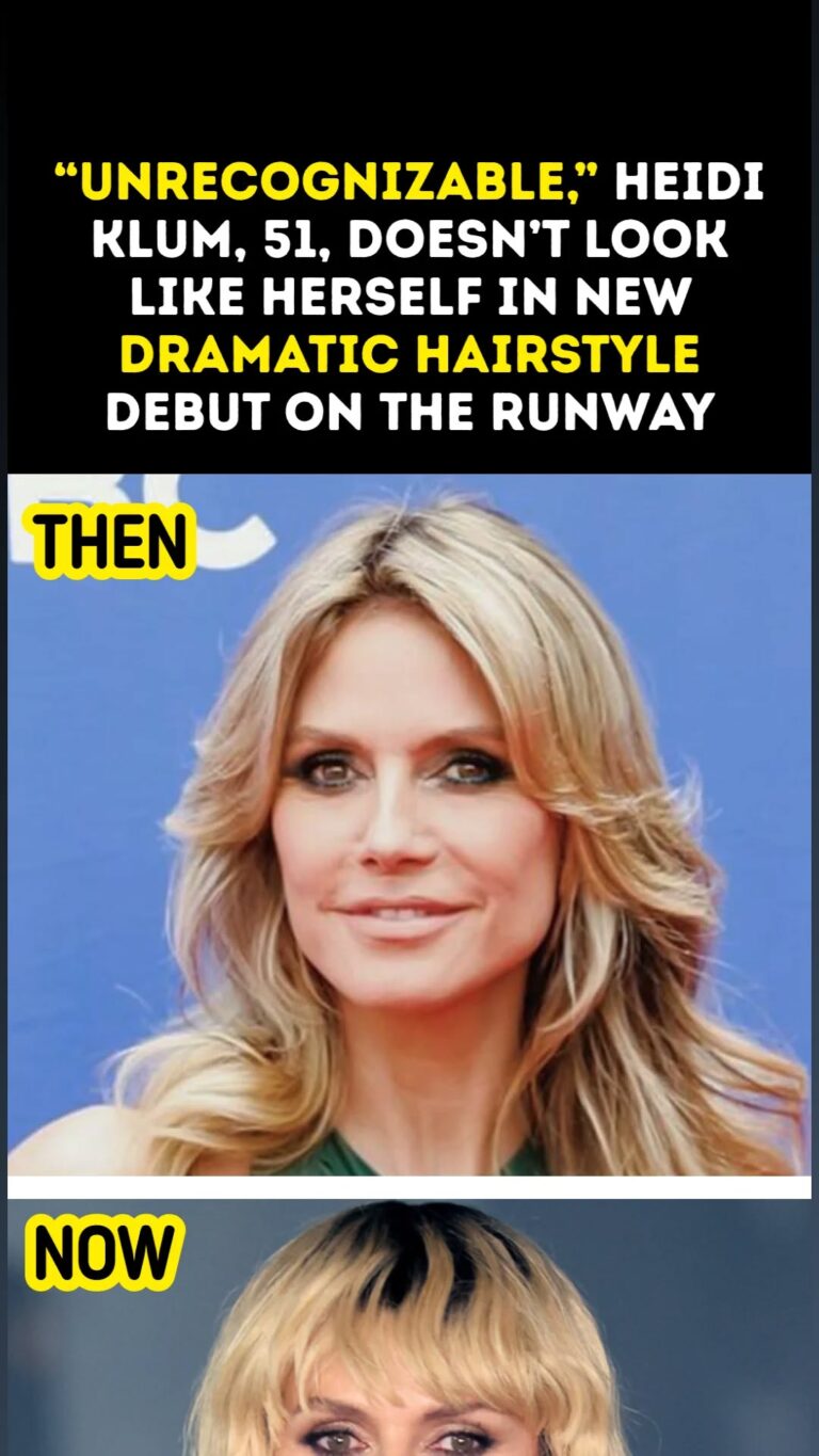 Heidi Klum’s Bold Hair Transformation at Paris Fashion Week Sparks Buzz