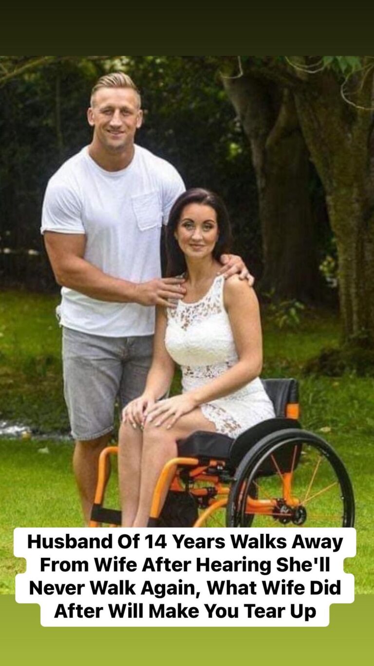 Husband Of 14 Years Walks Away From Wife After Hearing She’ll Never Walk Again, What Wife Did After Will Make You Tear Up