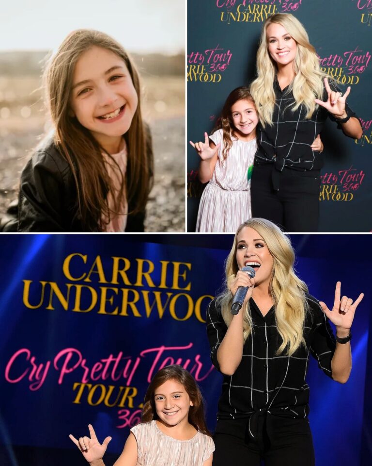 “There Are Moments on Stage I’ll Never Forget,” Carrie Underwood Said as She Spotted 8-Year-Old Deaf Fan Savannah Dahan Holding a Sign Saying “I Want to Sign Your Song” During Her Cry Pretty 360 Tour in Washington D.C., Invited Her Onstage, Knelt Beside Her, and Began Singing While Savannah Signed Along, Creating an Intimate and Unforgettable Connection That Left the Crowd Mesmerized