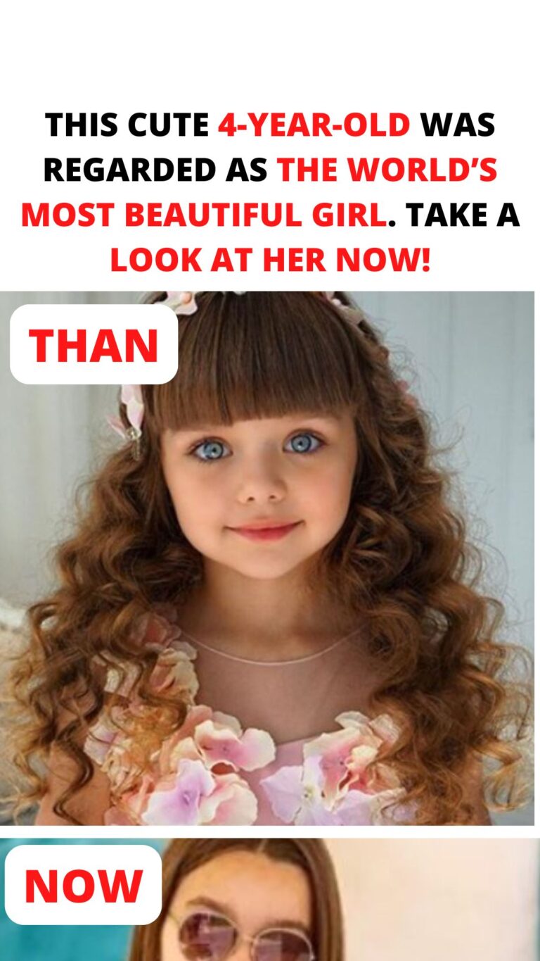 This cute 4-year-old was regarded as the world’s most beautiful girl. Take a look at her now!