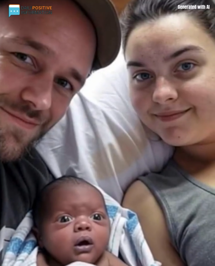 Mom And Dad Going Viral After Birth Of Black Baby Because Both Are White