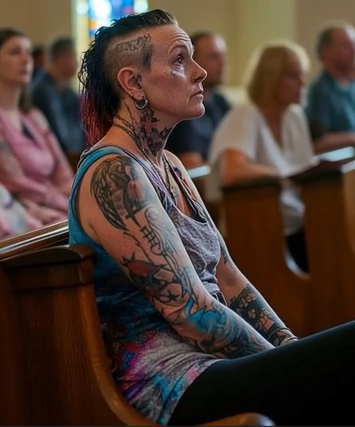 In Church, I Noticed An Adult Woman Who Many Tattoos And Body Piercings, And It Made Me Uncomfortable