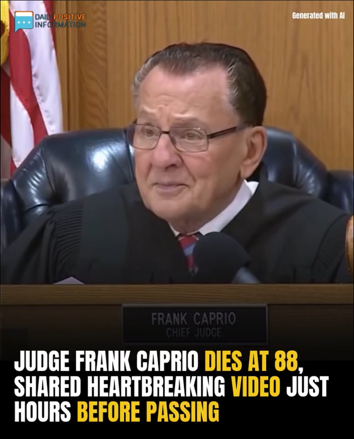 Judge Frank Caprio Dies At 88, Shared Heartbreaking Message Hours Before Passing