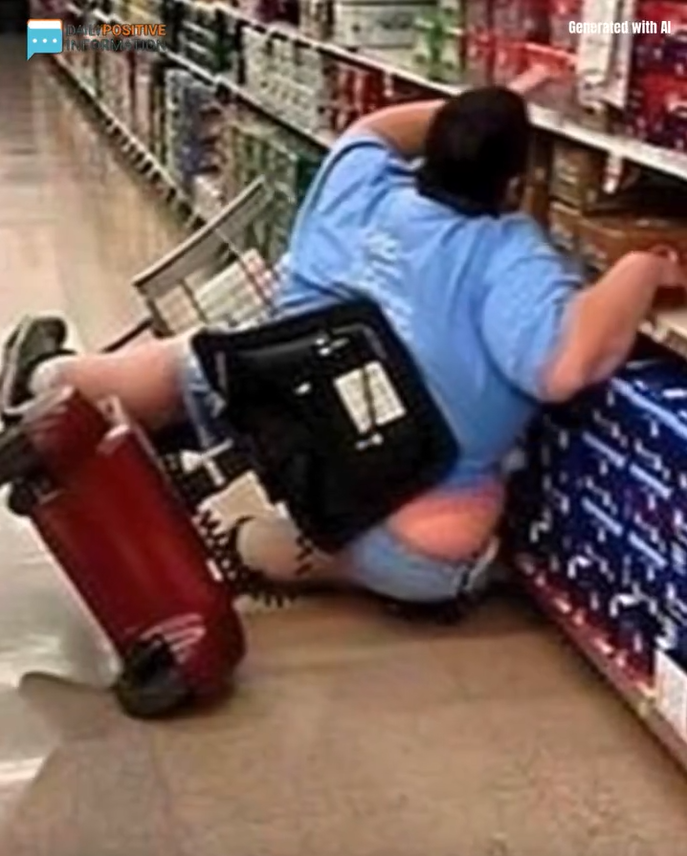 Everyone Who Knew Her Laughed At Her After Someone Snapped A Photo Of Her As She Fell Inside The Grocery Store