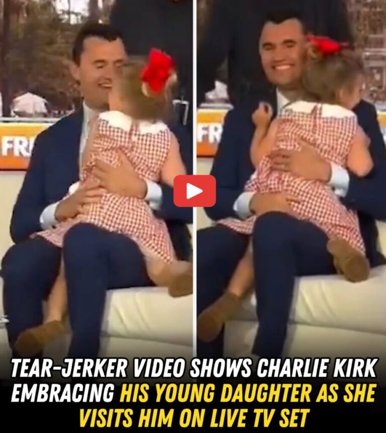 Not just a political figure: Charlie Kirk remembered as a loving father in emotional TV clip